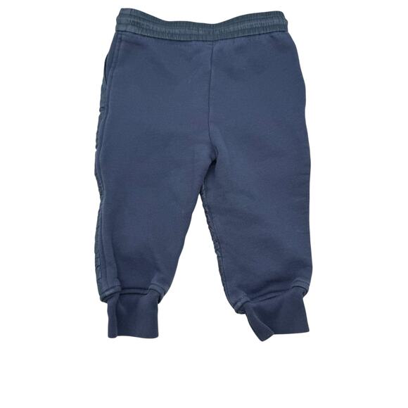 BURBERRY Little Boy's Monogram Quilted Jogger Pants Blue Size 12 Months - Picture 6 of 7